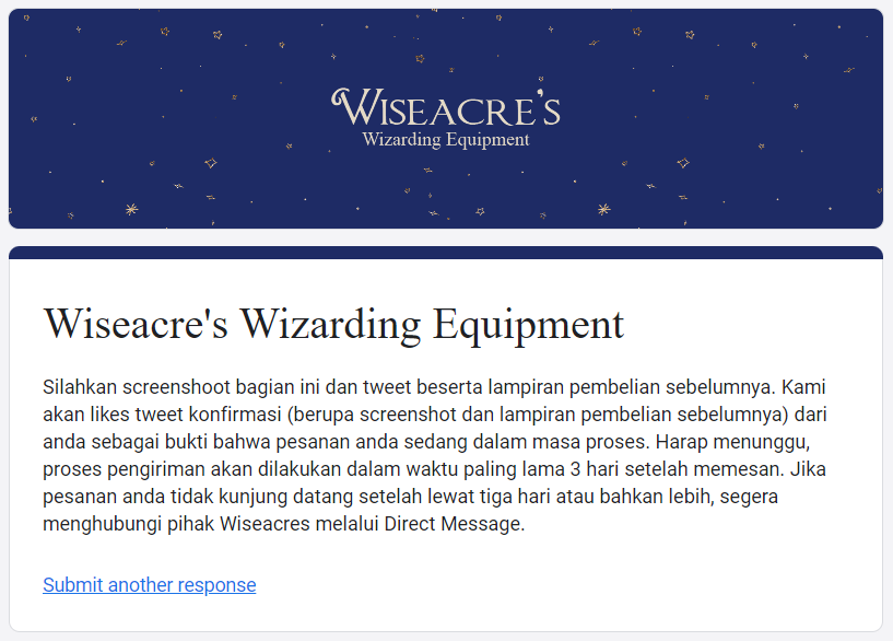 loniceraphs's tweet photo. @AH_Wiseacres Selamat malam @AH_Wiseacres, saya ingin mengonfirmasi pemesanan upgrade EOS dan Cauldron. Untuk kelangkapan pemesanan ada disini https://tinyurl. com/2djz9nju https://t.co/j8D1LG13Cj
