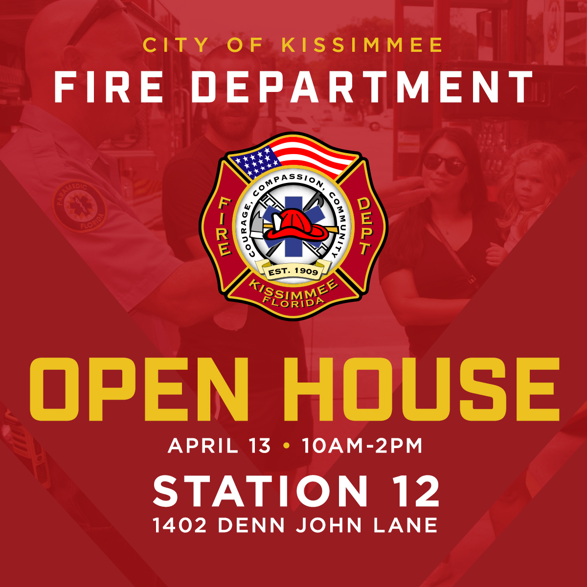 Fire Station 12 (1402 Denn John Lane) will host KFD's first open house of the year on Saturday, April 13, from 10 am to 2 pm. There will be free food, activities, live demonstrations, and firsthand glimpses into daily life as a firefighter.