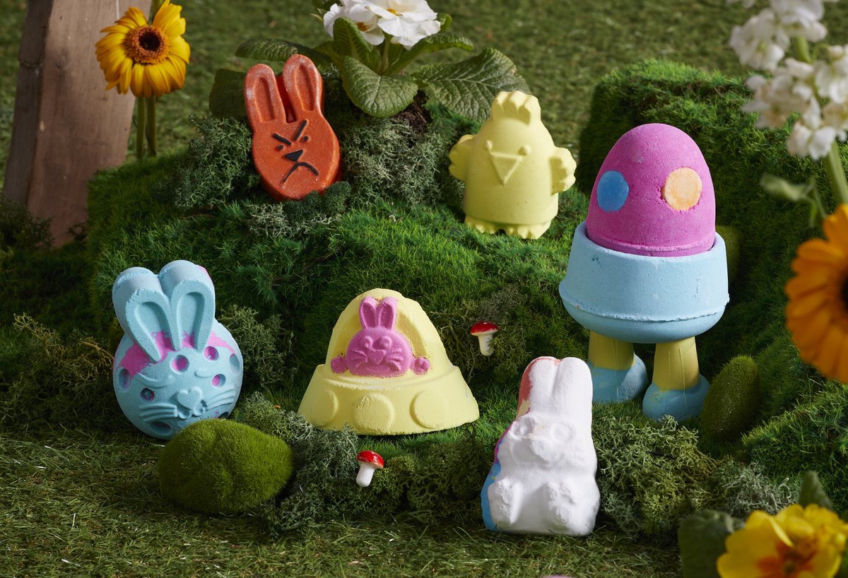 lush_oman's tweet photo. Fill your basket with some non-chocolate Easter🐣 gift🎁 ideas 💡like hydrating soaps🧼 , softening showers 🚿 and beautiful baths with our delightful EASTER COLLECTION 🐣 #EasterCollection #Vegan #LushOman https://t.co/LKk6yajG7G