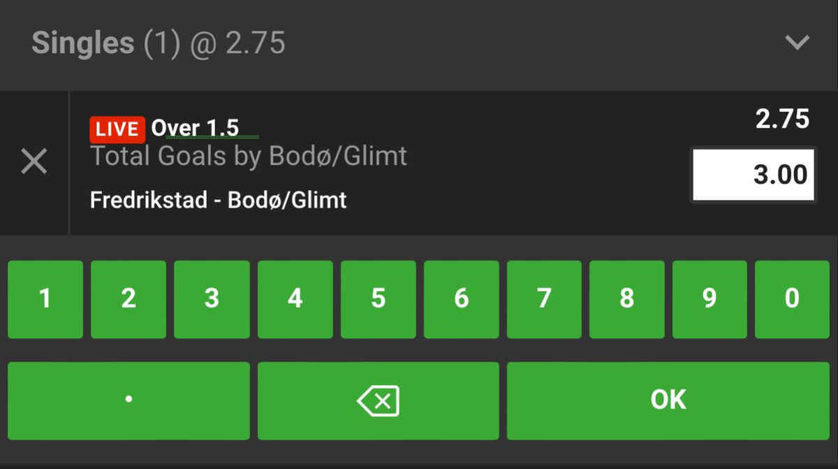 Jonna_Flisnes's tweet photo. Prøver denne, 3 Units @ unibet https://t.co/SRP2o4aHW4