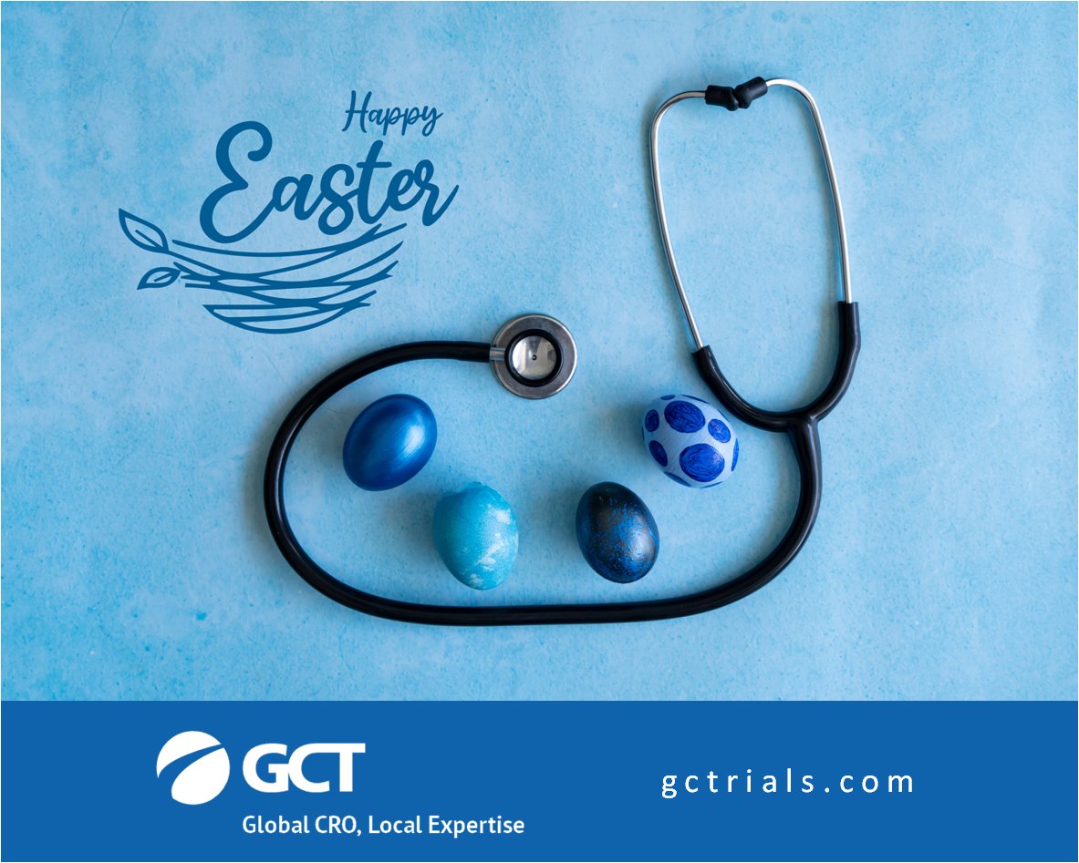 Our team wishes you a happy Easter! May the Easter holiday bring you happiness and health for the whole year. #Easter #happyeaster #health #GCT #GlobalClinicalTrials #CRO #clinicalresearch #drugdevelopment #medicine #pharma #clinicaltrials #clinicaltrial #gctrials