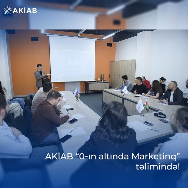 AkiabMmc's tweet image. AKİAB partnyorları üçün “0-ın altında marketinq” mövzusunda təlim keçirildi!

#AKİAB #marketingpartner #telim