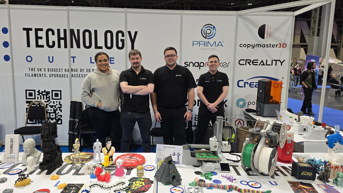 3DPrima's tweet photo. We had an awesome time spending the easter 🐣 weekend at @IGFestUK #i72 at @thenec!🇬🇧

We had so many great visitors at the booth. A big thank you to everyone who came by and talked to us!😊

#3DPrima #Insomnia #3DPrinting #3DPrinter #Creality #BambuLab #Gaming #Cosplay #Tabletop https://t.co/hQLBqc7g2i