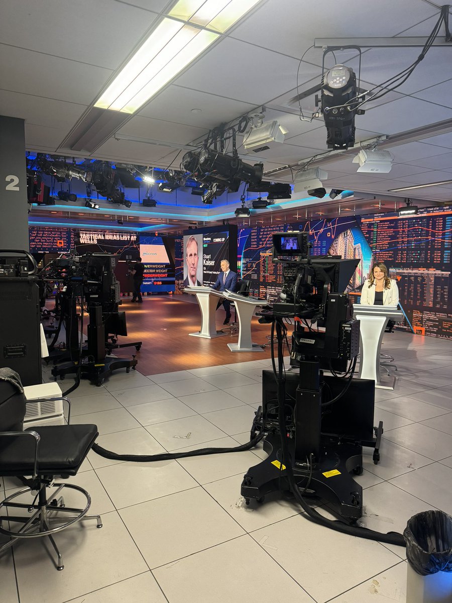 Back at it @BloombergTV