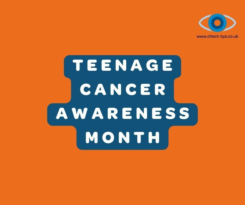 It's Teenage Cancer Awareness Month! Remember, we offer lifelong support to anyone affected by retinoblastoma. For more information on any of our teenage support services, please contact Sarah Turley at support@chect.org.uk