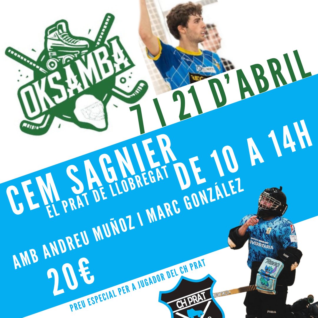 Els dies 7 i 21 d'Abril tindran lloc al CEM Sagnier les tecnificacions d'OKSamba, Els jugadors del club disposaran d'un preu especial. Apunteu-vos Ràpid que són places limitades, tecnificacions obertes a jugadors de tots els clubs. Us esperem a tots!!