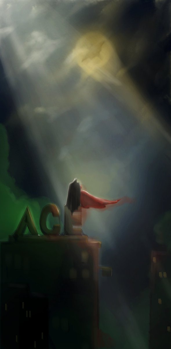 qxelsart's tweet photo. #Batman #art #joker 

Batmans Nemesis being born without him knowing it https://t.co/QJQGkBfgHX