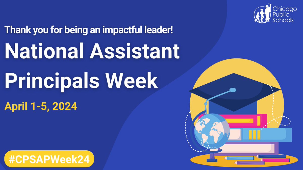 ChiPubSchools's tweet image. Happy National Assistant Principals Week! This week, we&apos;re celebrating our District&apos;s amazing Assistant Principals, whose hard work, dedication, and leadership brighten our schools. Give a special shout-out to your AP in the comments below! #TheBestAreWithCPS #CPSAPWeek24