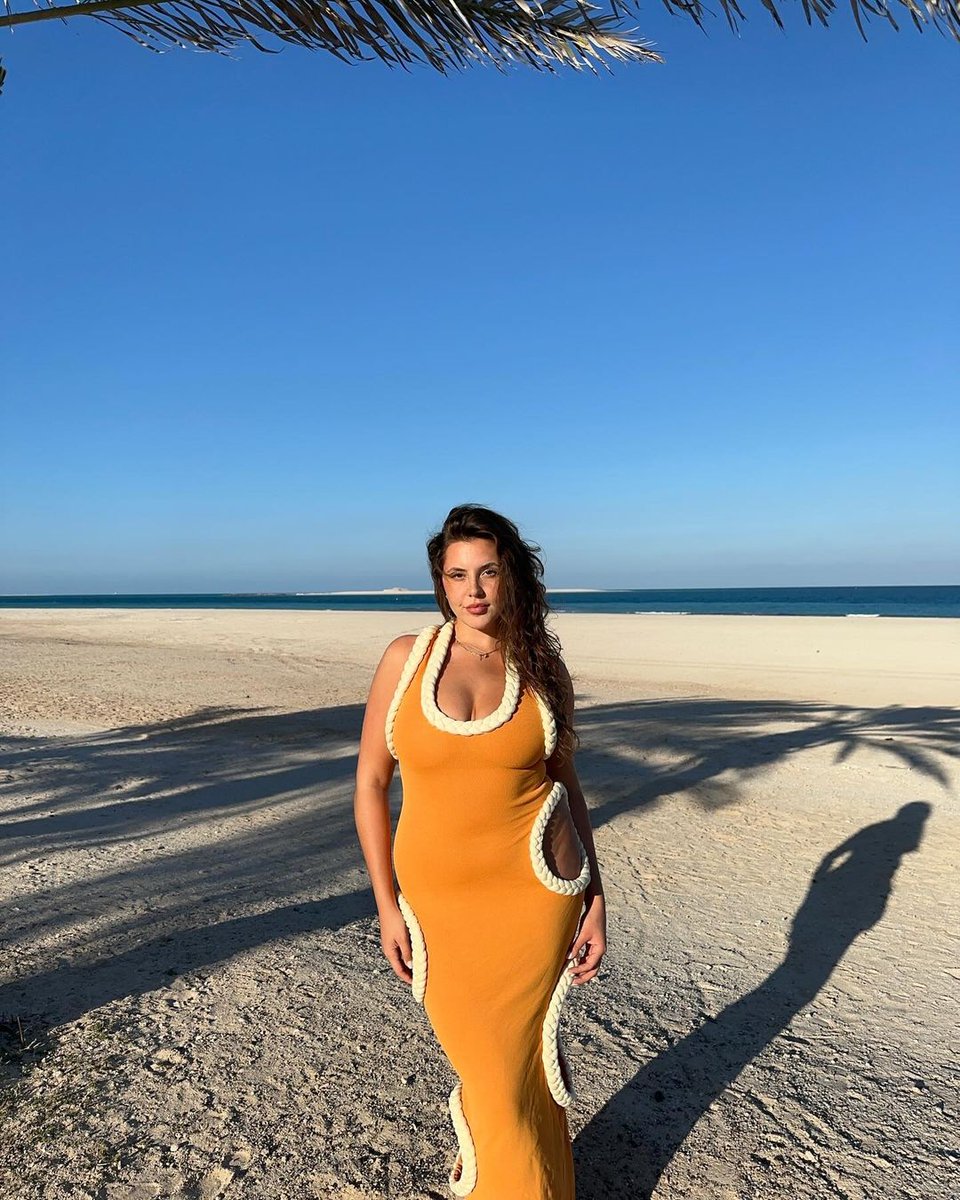 Mayridts in the Adina dress 🍊 3 days left until our only sale this year is over. Shop now on kaicollective.com