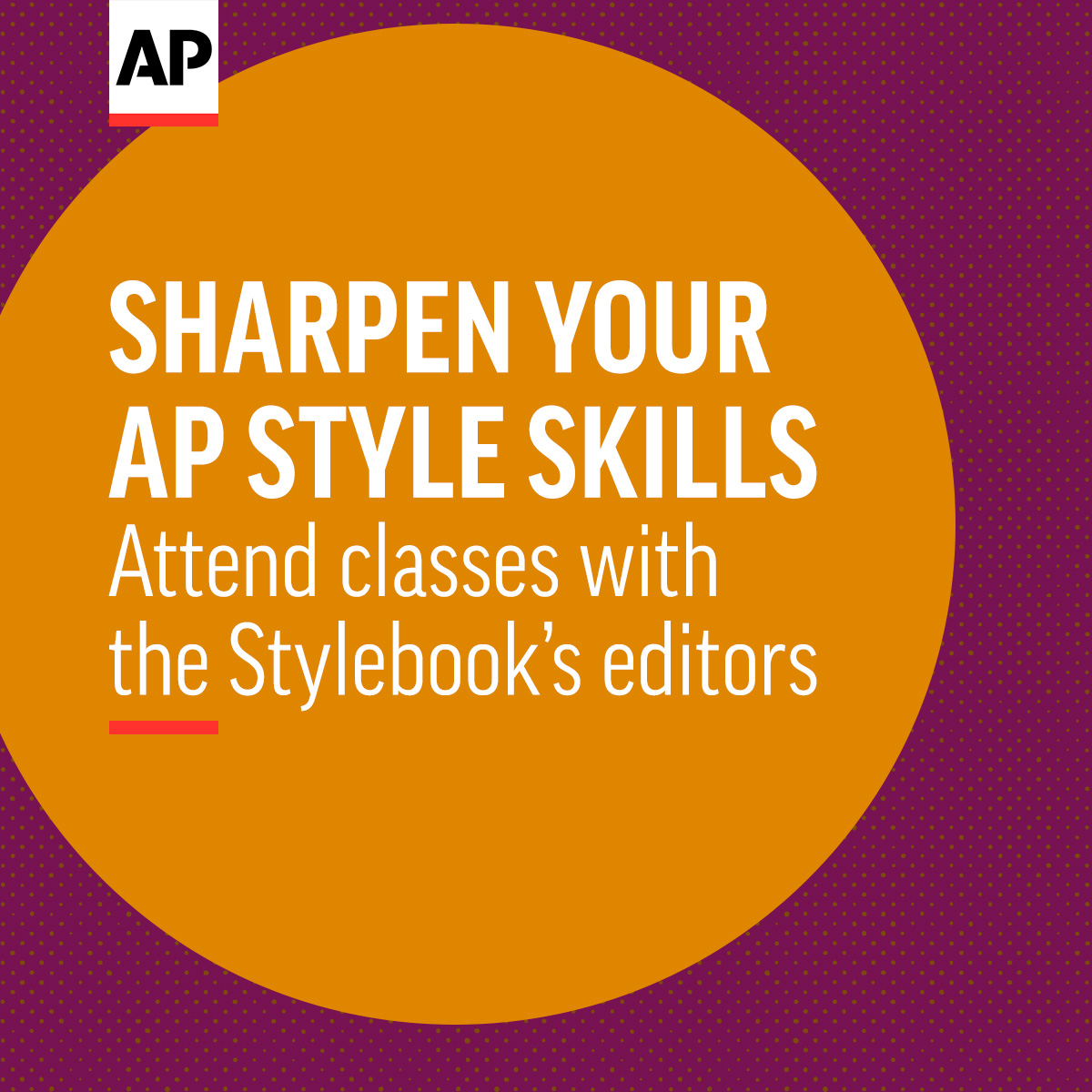 The early bird catches the word. Register for the AP Stylebook Workshop by April 8 and get the early-bird rate. apne.ws/uNGcofM