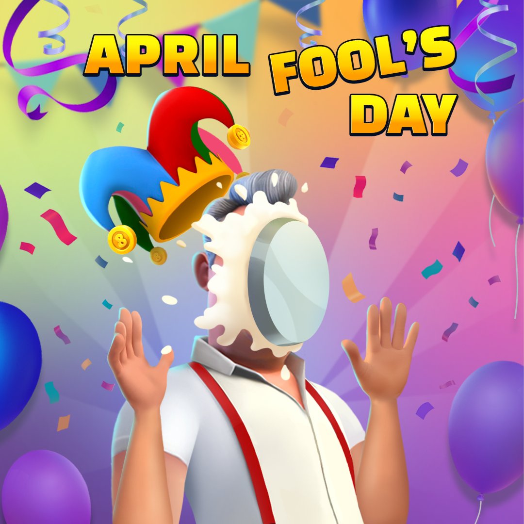 Loaded8sPoker's tweet image. Join us this April Fool&apos;s for laughs and the best card battle online! 🃏🤡🤣 #AprilFoolsDay #jokes #pranks #pokerface