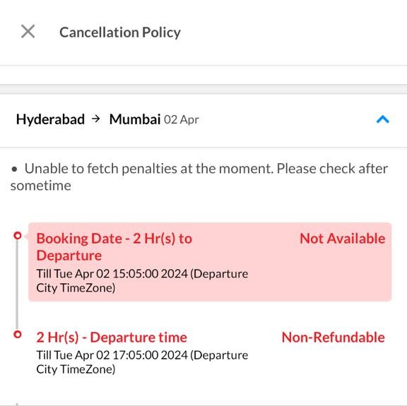 So for the 5pm flight, I can't cancel until 3pm. And if I cancel after 3pm, I don't get a refund. Wtf?