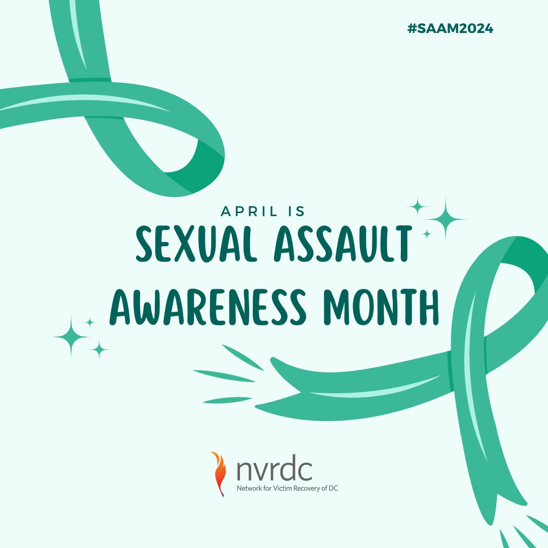 April is #SexualAssaultAwarenessMonth! We all have a role in ending all forms of sexual violence. Join us for education, resources &amp; how we can all support survivors &amp; create trauma-informed communities! 
Together, we can make an impact! #SAAM2024