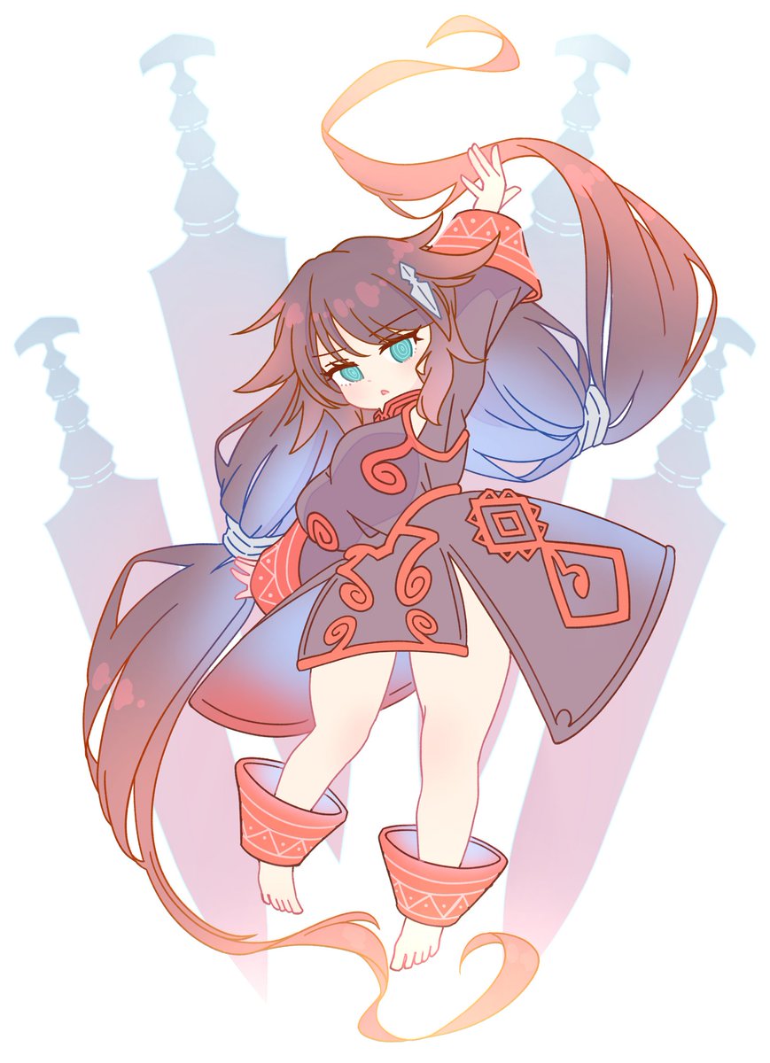 __biberiye__'s tweet photo. カムヰさまの脚については脳内でずっとこのやり取りをしながら描いていました…… https://t.co/MjFk5W4Kw5