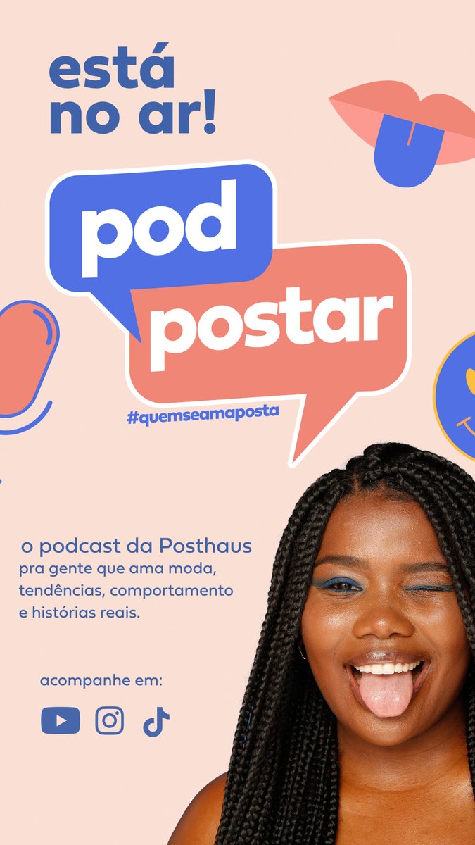 posthaus's tweet image. Já estão no ar os primeiros episódios do PODPOSTAR, o #podcast da @posthaus 
vem aqui assistir &amp;gt;&amp;gt; 
#01  com a influenciadora @laylabrigido_  youtube.com/watch?v=cjQmLw… 
#02 com a Fernanda e a Ana do time de marketing da #Posthaus 
youtube.com/watch?v=p814Si…