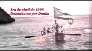 1895: Desembarcan por Playa Duaba, en Baracoa, los Mayores Generales del Ejército Libertador Antonio Maceo, su hermano José y Flor Crombet 
#TenemosMemoria  <a href="/DMERanchuelo/">DME. Educación Municipal Ranchuelo</a>  <a href="/FarinaEstevez/">Yoandry Fariña Estévez</a> <a href="/CubaMined/">MINED</a>