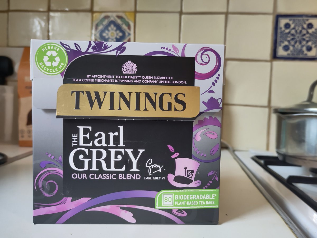 My favourite tea - now comes in biodegradable tea bags! Well done Twinings @TwiningsUK