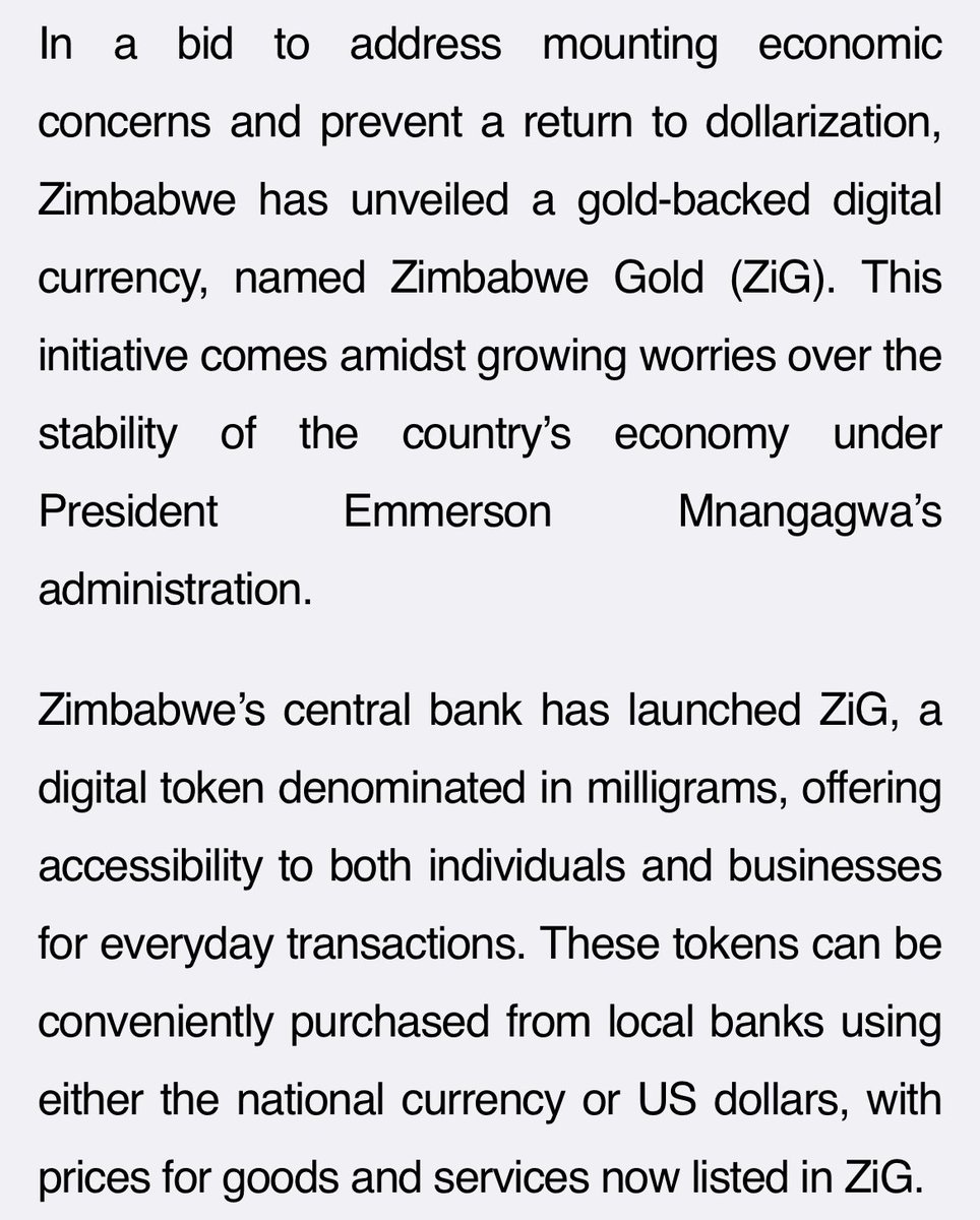advocatemahere's tweet photo. 🟣The more they launch, the worse things get. 

Zimbabwe launches agro-cheques.
Zimbabwe launches traveller cheques.
Zimbabwe launches bearer cheques. 
Zimbabwe launches bond coin.
Zimbabwe launches bond note.
Zimbabwe launches nostro.
Zimbabwe launches RTGS currency.
Zimbabwe launches ZWL. 
Zimbabwe launches gold token. 
Zimbabwe launches ZiG.
Zimbabwe launches structured currency. 

We need new leaders.🇿🇼