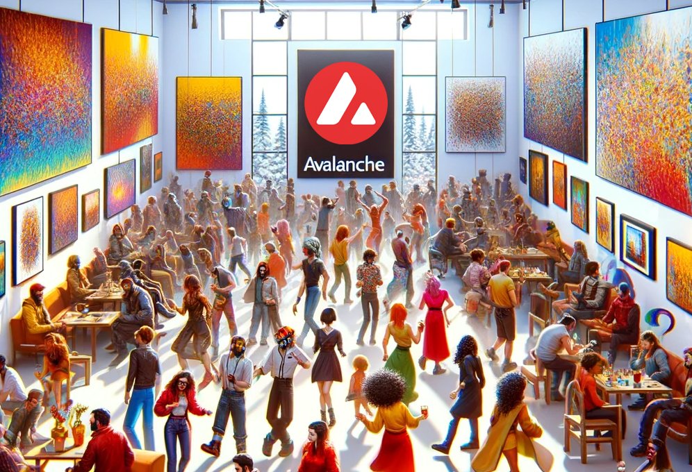 This week is the NYC Creator House! Based on this artificial artist’s rendering, looks like it’s gonna be a blast.

Maybe we’ll see some friends from these Avalanche NFT Projects, Marketplaces, and DAOs. 🎨👇🧵