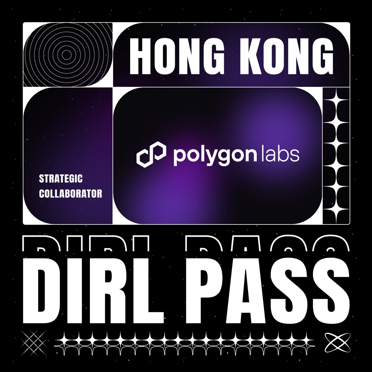 HONG KONG DIRL PASS is built on <a href="/0xPolygonEco/">Polygon Ecosystem</a>.

Bringing consumer data to Polygon’s ecosystem is a crucial step for mass adoption.

Domin &amp; Polygon Labs are paving the way for on-chain data, unlocking the next hype cycle for everyone, everywhere. 🧵(1/2)
