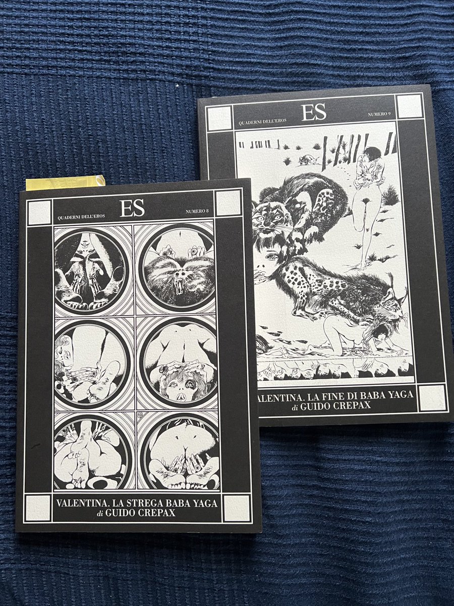 L_orenzo_A's tweet image. Per chi ha amato #GuidoCrepax, le storie di #BabaYaga sono imprescindibili. Quanta cultura, cinema, design, finezza di tratto, citazioni, libri. Meravigliose.
#2024-12