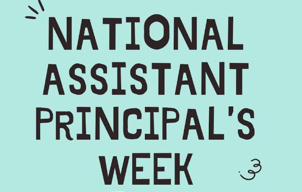 Happy National Assistant Principal’s Week to our wonderful AP Mr. Losey! Thank you for all you do!