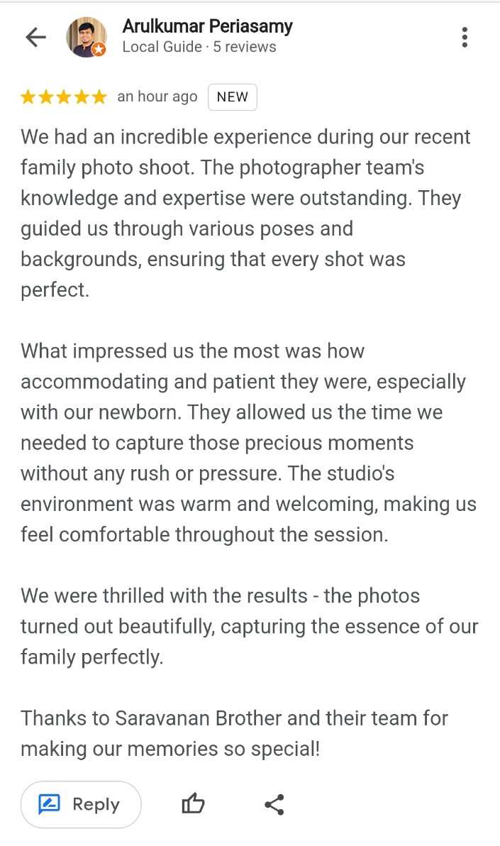 Thankyou for your wonderful review bro <a href="/arul4/">Arulkumar Periasamy</a>