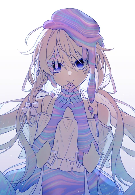 にじさんじ所属、???さんのビジュアル及びボイスのお写真を撮らせていただきました。※こちらはファンアートです。 