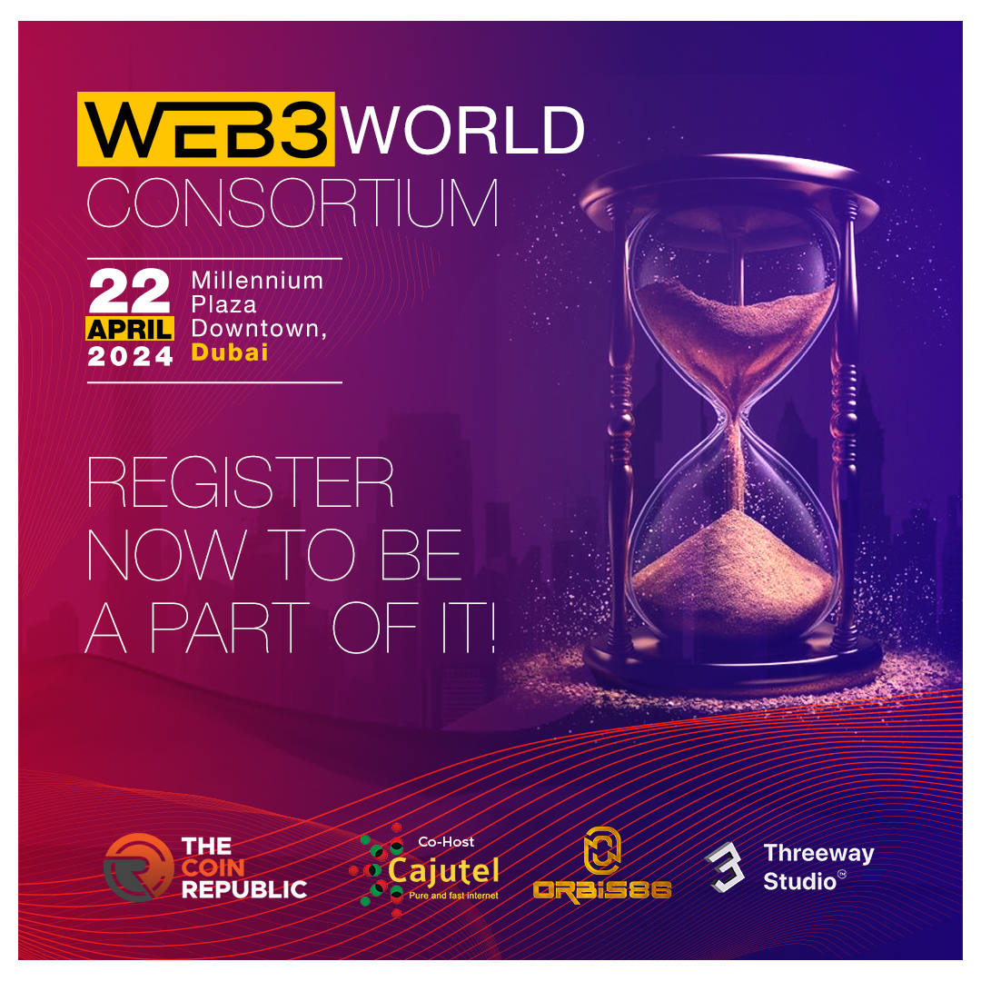 sam_chess_TCR's tweet photo. W3WC: Web 3 World Consortium
22 April 2024
Millennium Plaza, Opposite Future Museum, Downtown #Dubai

Join us to participate in this lively gathering of industry leaders, #VCS, innovators and #Web3 enthusiasts. 

https://t.co/n0IGI4ft0z
https://t.co/oml84x6Adk

#W3WC #dubailife https://t.co/gyyVwzjFP3