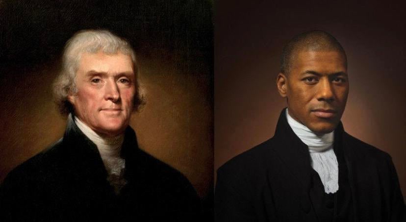 Thomas Jefferson’s sixth great grandson recreates his photo