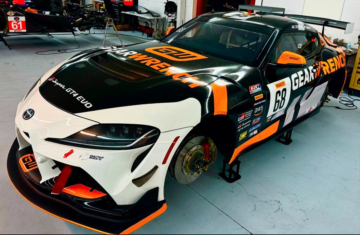 Just add wheels...It's <a href="/GT4America/">GT4America</a> Racing Week at <a href="/RaceSonoma/">Sonoma Raceway</a> 

#TylerGonzalez / #TylerGonzalezRacing / #GT4America / #PirelliGT4America / @smoogeracing / <a href="/gearwrench/">GEARWRENCH</a>