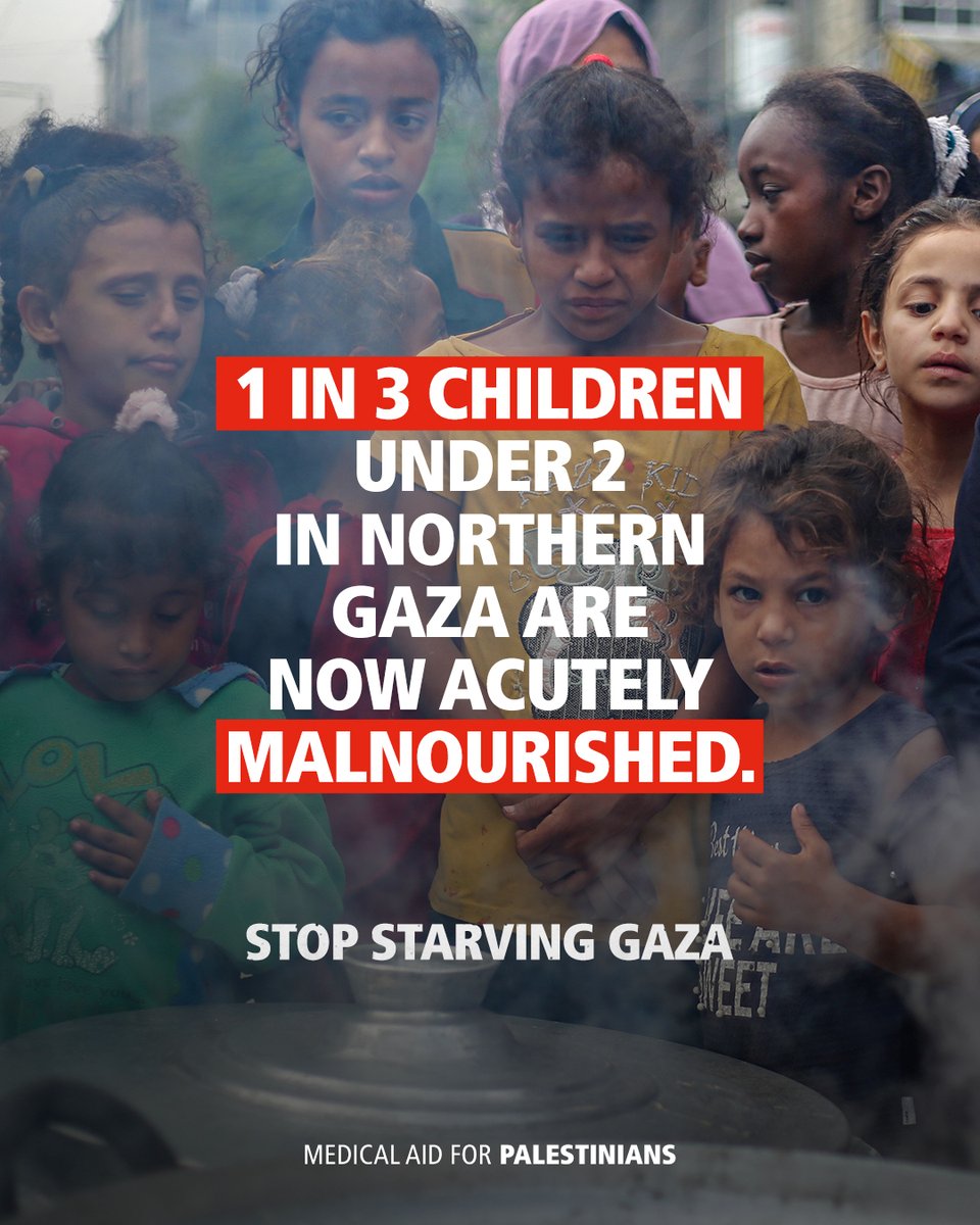 “The Israeli Government is clearly using starvation as a weapon of war in Gaza. World leaders have stood idly by as the Israeli military attacks aid convoys and shoots starving civilians.' - MAP's Mahmoud Shalabi. 📢 Take action now: bit.ly/3Vs7yyL #StopStarvingGaza