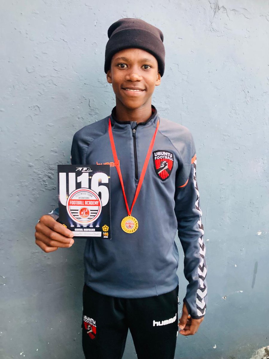 Congratulations to Inganathi Simama who won the Under 16 FTIFA CUP 24 with @ubuntucapetown vs Hout Bay in the final. Inganathi was also selected as a midfielder in the Team of Tournament 👏🏆⚽

#UbuntuFootball #ProsportInternational #ChampionsGoBeyond