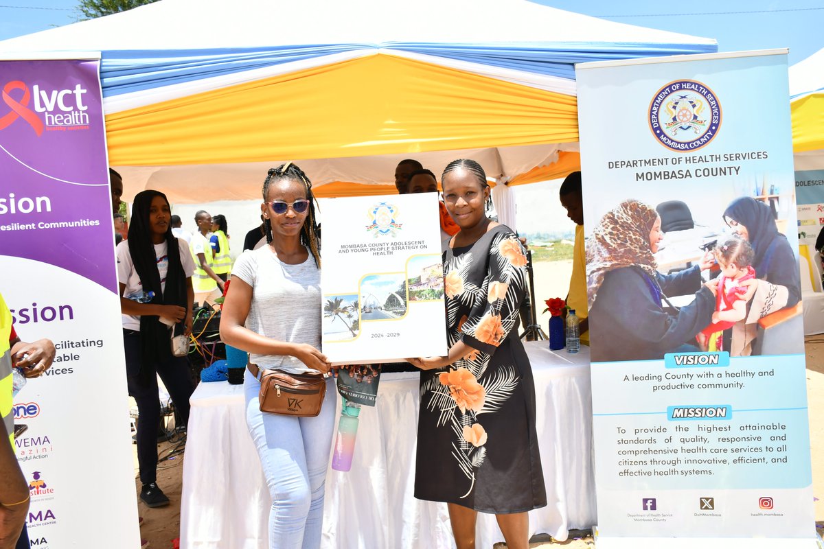 Proud to share that @Cwid4Cwid was akey part of the official launch of the Mombasa Adolescents and Young People Strategy (AYP) 2024-2029 at Tononoka grounds. Together we're empowering youth for a brighter future! #cwidgender #SHIF #SDG @AkiliDada @ForumCiv @ThinkCREA