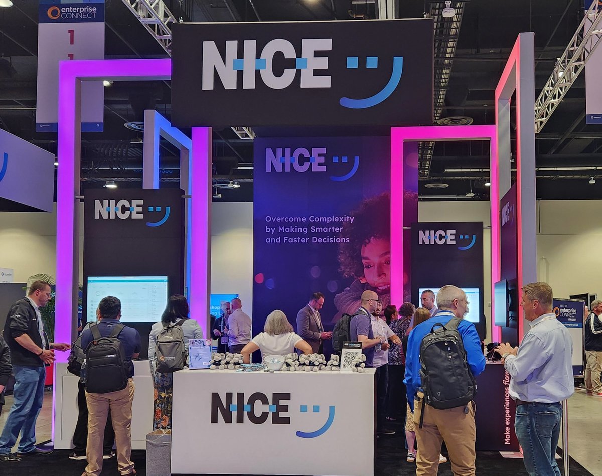 Capturing the moments that matter at #EnterpriseConnect! 

Our team is having a blast connecting with #CX professionals to discuss winning the #AI race with NICE Enlighten. 

#EC24