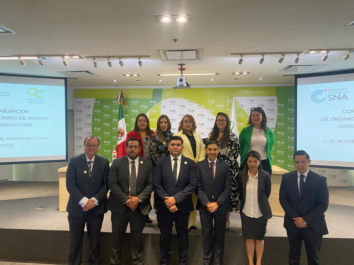 OICdelIFT's tweet photo. ¡Gran paso hacia la transparencia y la integridad en las telecomunicaciones de México!  Firmamos el convenio de colaboración con el @SESNAOficial para dotar al OIC de herramientas clave en la lucha contra la corrupción. #Transparencia #CombateALaCorrupción #Telecomunicaciones https://t.co/EqbMbEyAUT