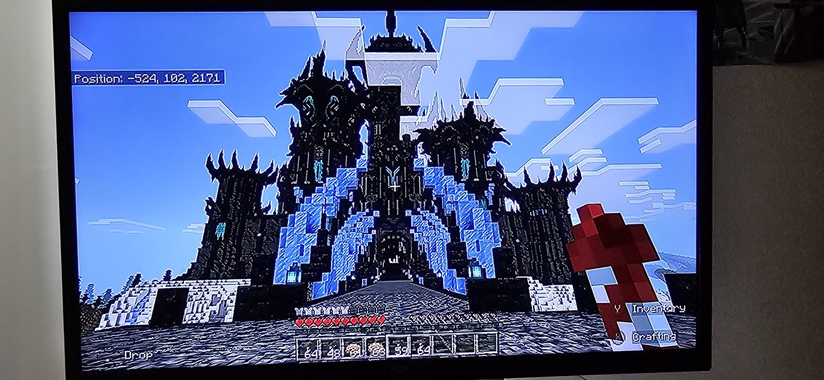 AmusingVlogger's tweet photo. Just a few photos from season 9 🥰 @docm77 @xisumavoid @GTWScar @GrianMC @TangoTekLP @EthoLP @impulseSV @PearlescentMoon @ThatMumboJumbo @iskall85 @ZedaphPlays @hermitcraft_ and everyone else who I can't tag ❤️ fantastic world. Go download in on @Minecraft store for free 🥰🙏🎉 https://t.co/CtuD5FqLh1