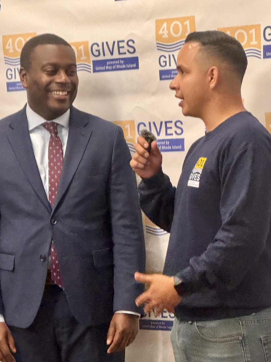 Excited to join @LiveUnitedRI @401Gives Day to help raise funds for nonprofits across Rhode Island! This collective day of giving provides vital support to our dynamic nonprofits and enhances the great work that they do throughout R.I.! Visit 401gives.org!
