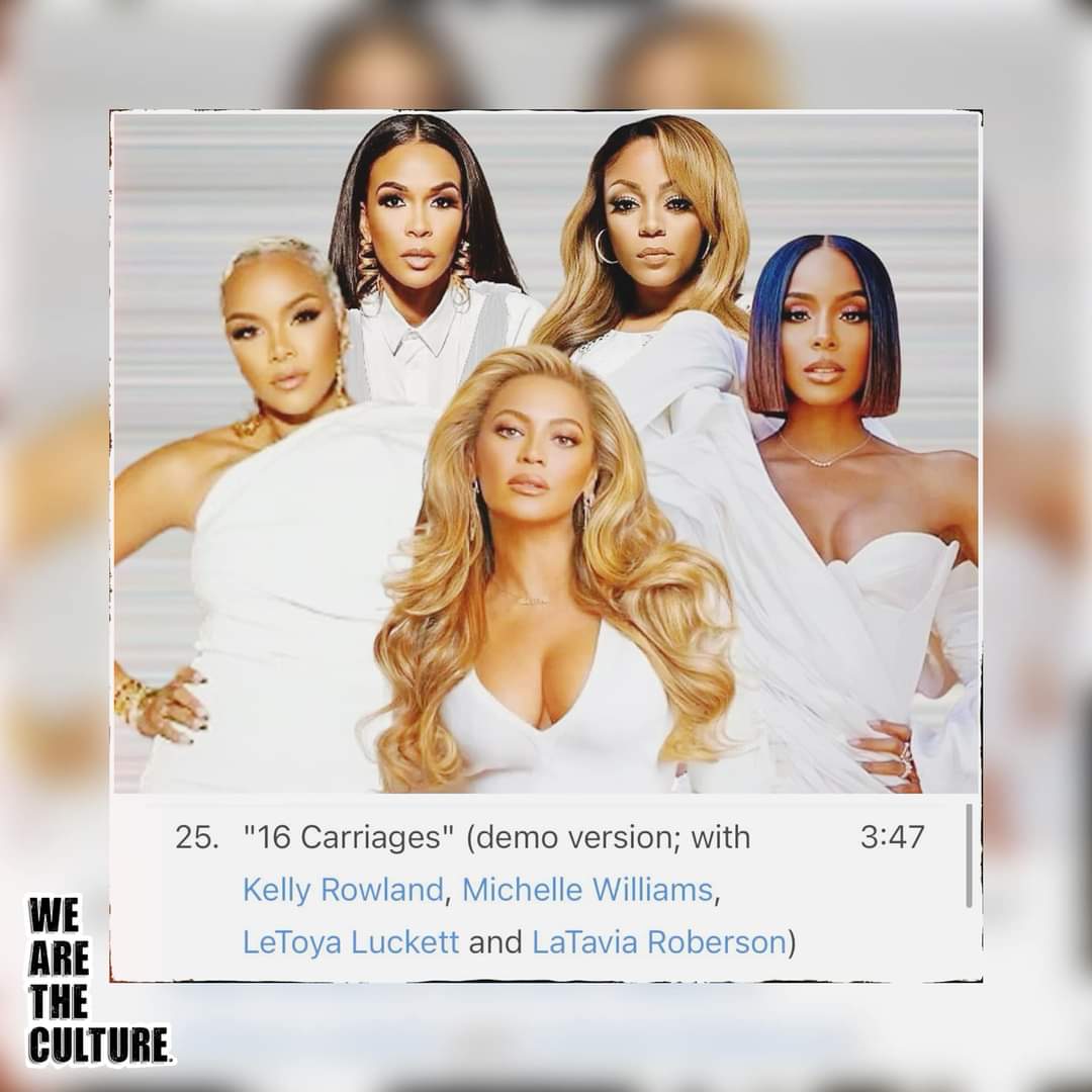 ezsaidezdone's tweet image. #16Carriages
#DestinysChild 
#COWBOYCARTER 
#Beyonce