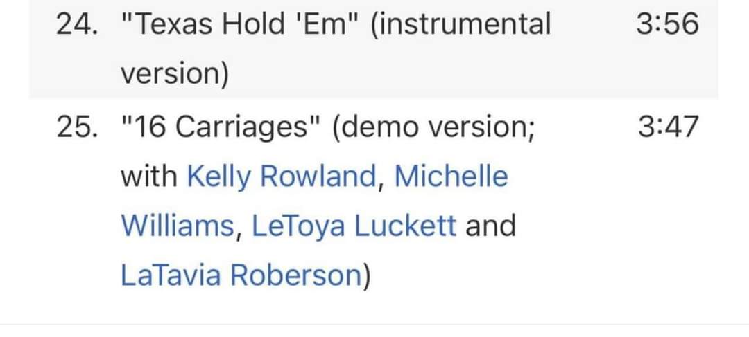 ezsaidezdone's tweet image. #16Carriages
#DestinysChild 
#COWBOYCARTER 
#Beyonce