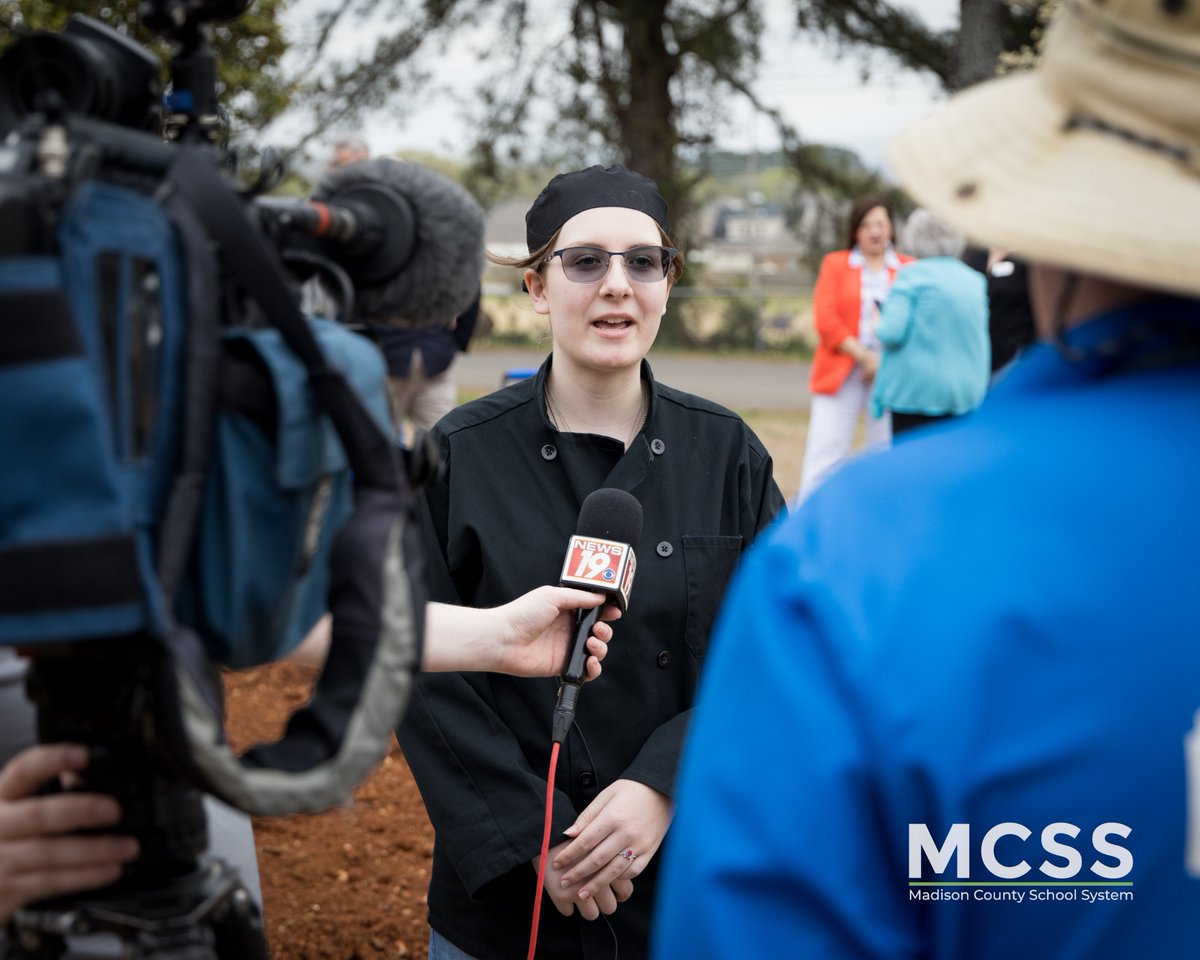 CULINARY GARDEN GROUNDBREAKING @MCSS_CTE ! We’re grateful to partners like the Madison Co Soil and Water Conservation Dist, our Madison Co Legislative Delegation, and the Madison Co Commission for their dedication to career technical education. #ThePowerOfUs