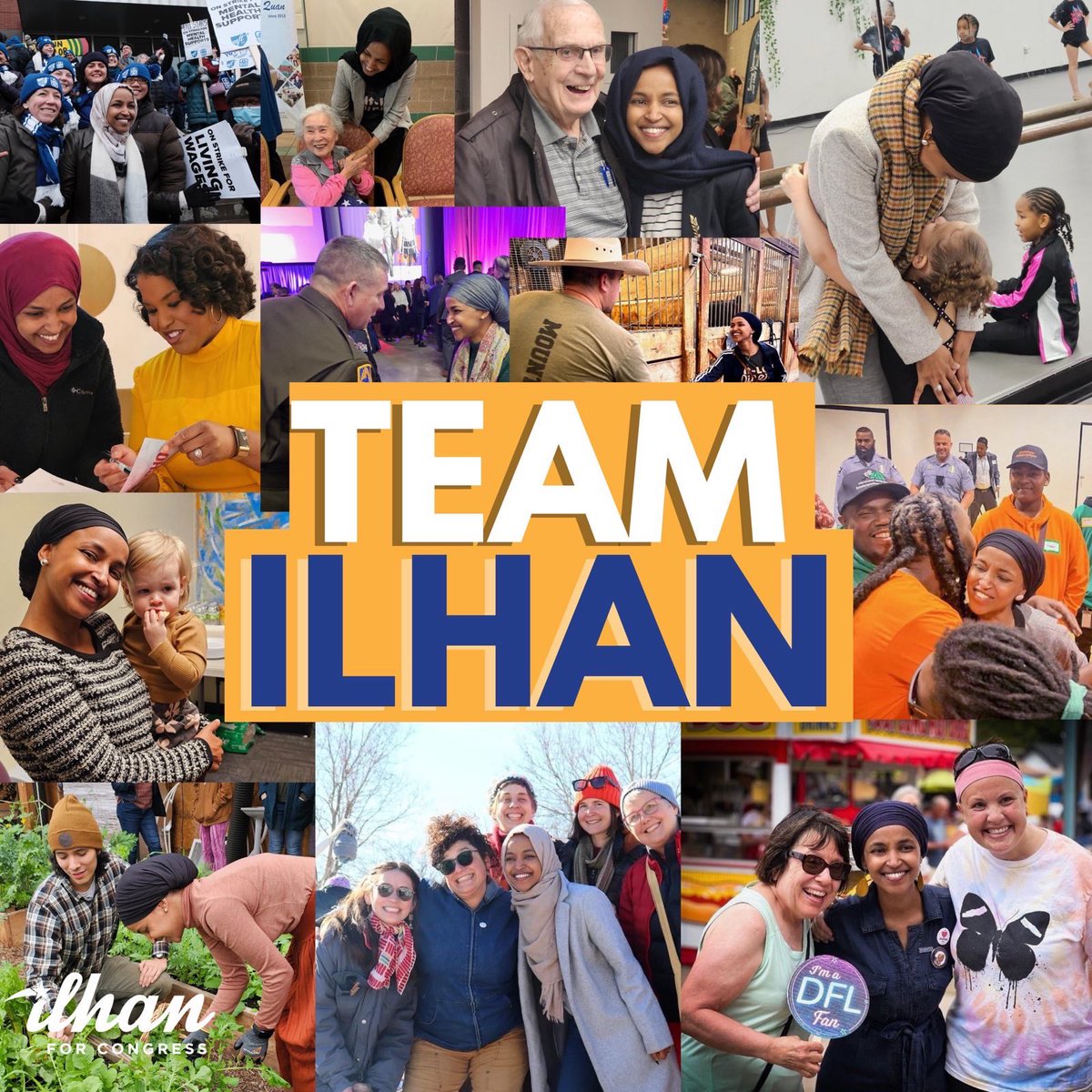 Today, we’re launching our Team Ilhan accounts. This will be a place to see the latest campaign news, behind the scenes, and community updates. Join us!