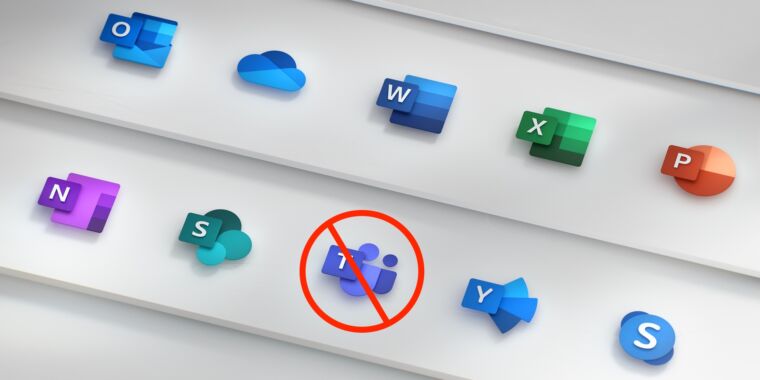 danthetechguru's tweet photo. Microsoft splits up the Teams and Office apps worldwide, following EU split https://t.co/1gfduuC88Y https://t.co/4FS1JjGhvQ