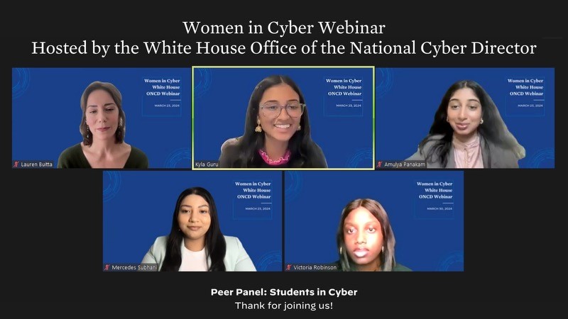 On Saturday, ONCD hosted a fantastic Women in Cyber webinar to close out #womenshistorymonth. Nearly 800 people from 34 countries joined! We had inspiring conversations with the next generation of girls and women in cyber. Did you miss it? Here's a recap! whitehouse.gov/oncd/briefing-…