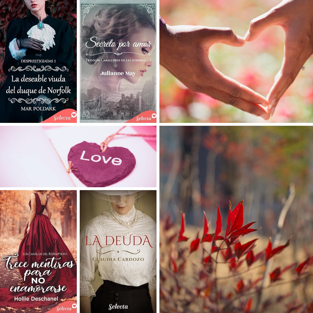 Os dejo por aquí las ofertas de este mes de la editorial Selecta.❤ Tenéis historias preciosas y muy variadas para escoger entre vuestras lecturas de este abril.😘😘

Novelas de romance histórico.😍

#ofertasebook #lecturasabril #megustaleer