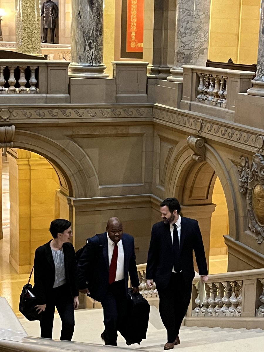 Our legal team is on its way to fight for voting rights this morning at the MN Supreme Court! 

55k Minnesotans won the right to vote last year. If you are on probation or people for a felony, YOU CAN VOTE!