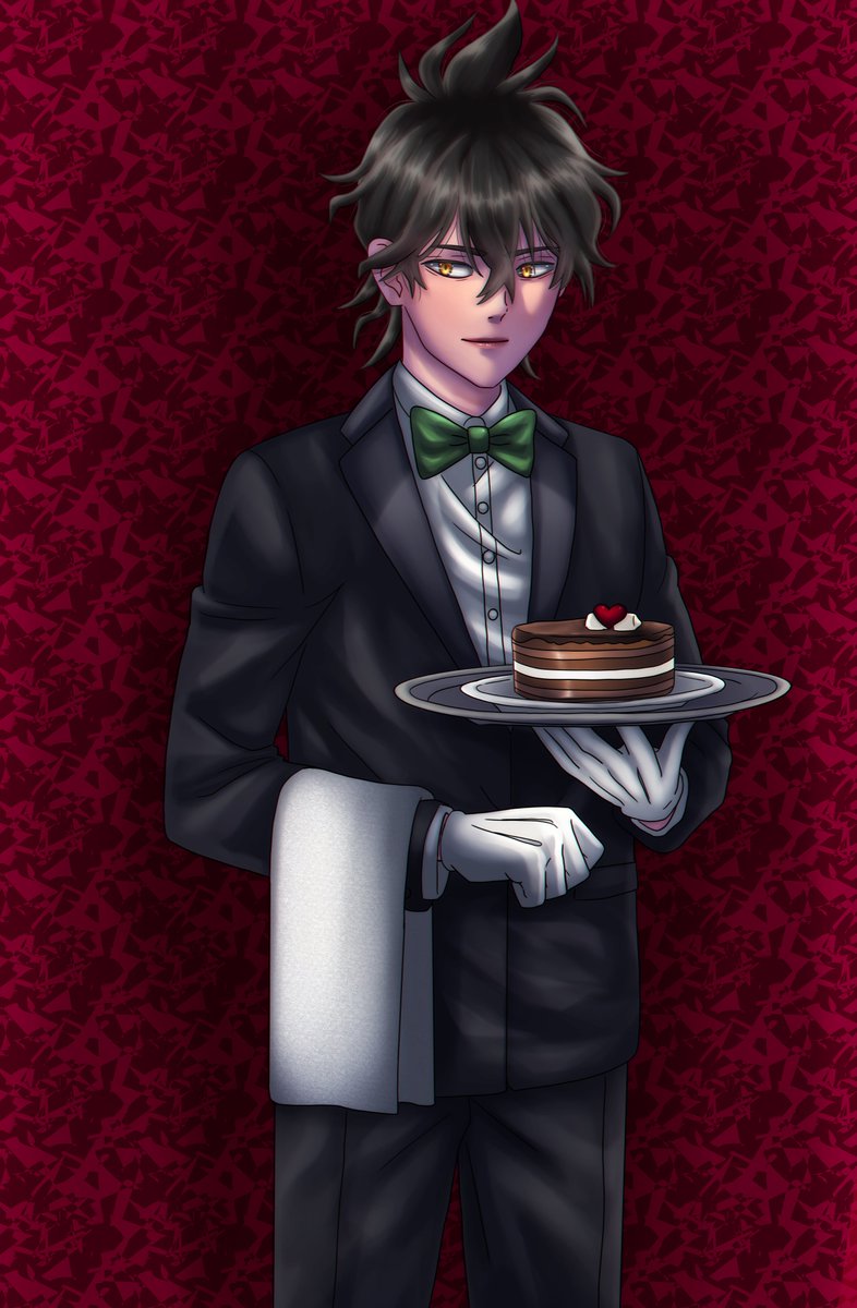 #ブラクロ #ブラッククローバー #ユノ #BlackClover #Yuno #YunoGrinberryall #mycoloring Normal people: Yuno Holding cake Me: compensates for his lack of