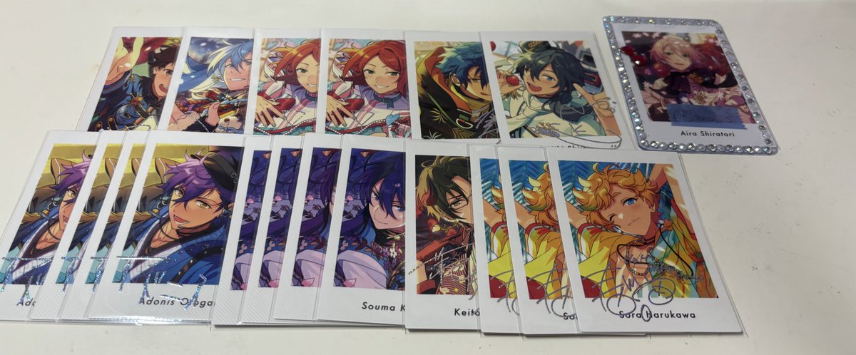 【交換】あんスタ ぱしゃっつ Extra 笑門来福 

譲 渉 ゆうた ジュン アドニス 颯馬 敬人 宙 ニキ 光

求 忍、藍良 、PayPayにて定価＋送料

郵送希望
検索からでもお気軽にお声掛けください。