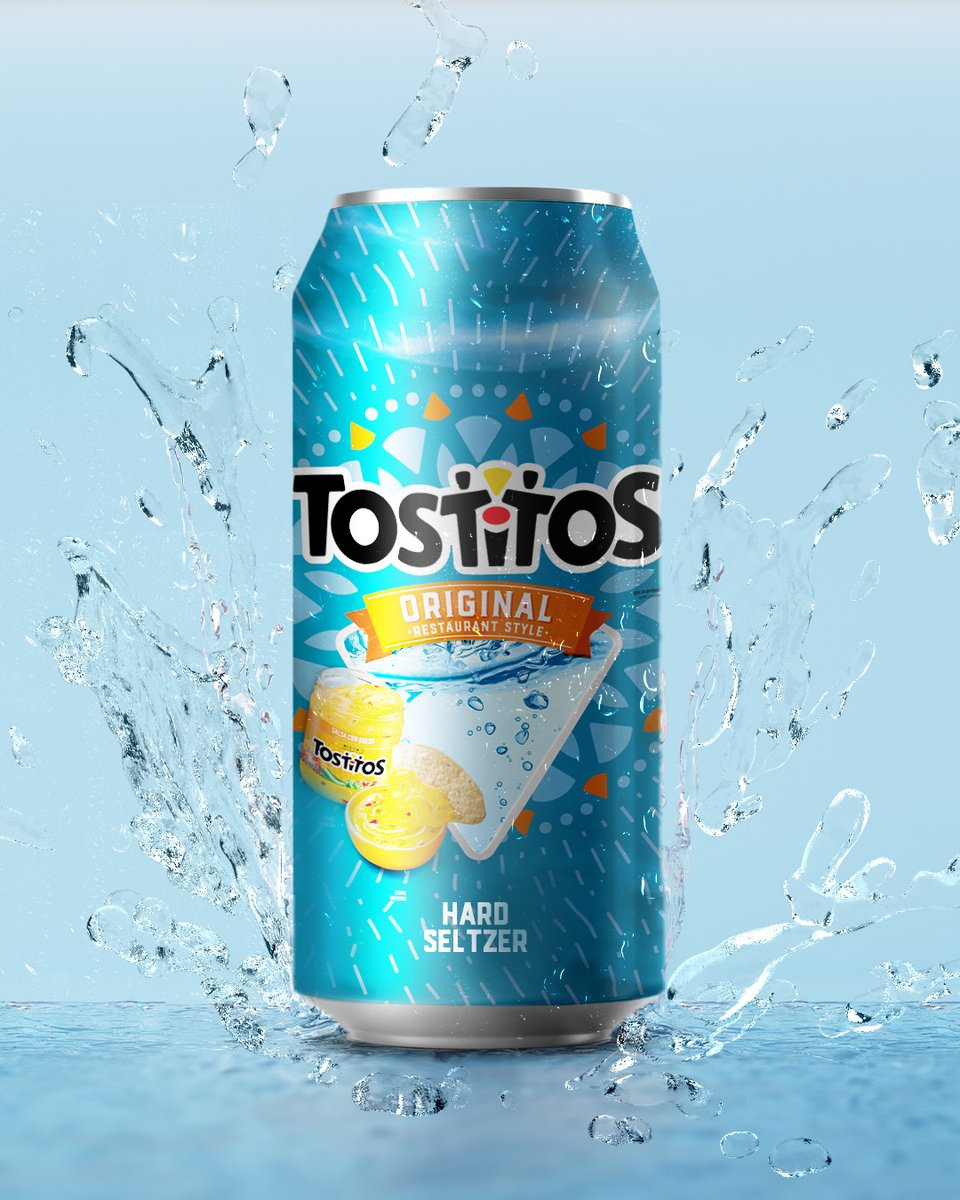 chip, dip, AND sip?? Tostitos has your party covered with this fake april fool’s day seltzer.