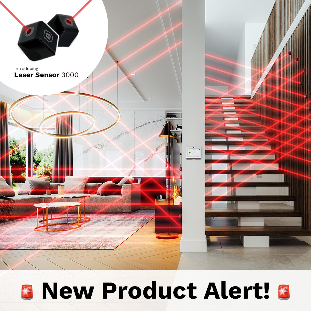 The Laser Sensor 3000 is the ultimate way to thwart home intruders. 🥷 ​ Using advanced laser field technology, the state-of-the-art sensor identifies disturbances, prompting a strobe-like flashing pattern set to a disco-themed sound alert upon detection. 🪩 ​ #AprilFools
